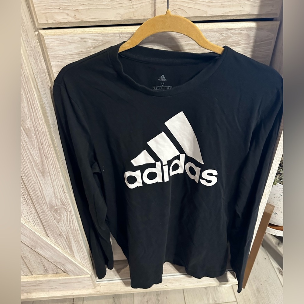 Black Addidas shirt